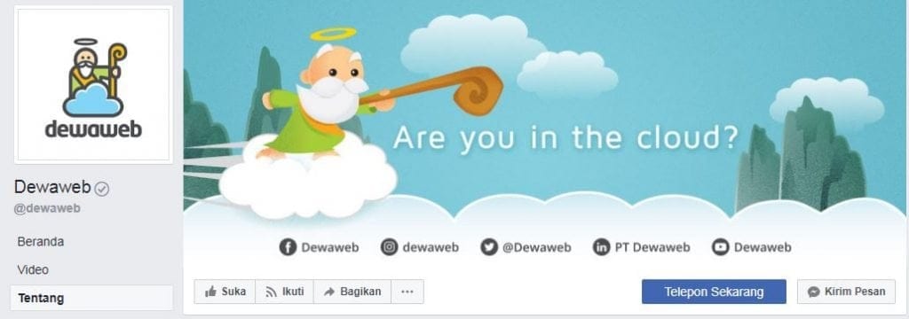 Facebook-Dewaweb Facebook-Dewaweb