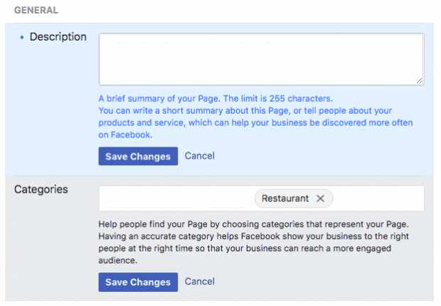 Cara jualan di Facebook-Lengkapi description